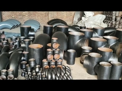 CARBON STEEL FITTINGS  BUTT WELDED PIPE FITTINGS BLACK COLOR 1.5D 90DEGREE