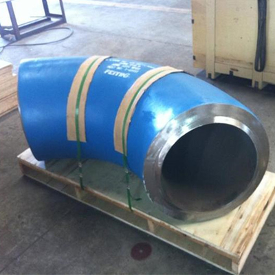 Seamless 36inch Carbon Steel Pipe Elbow Astm A234 Wpb Blue