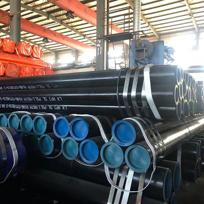 EN10219 Welded ERW Steel Pipe ASTM A500 API 5L 6M Q235