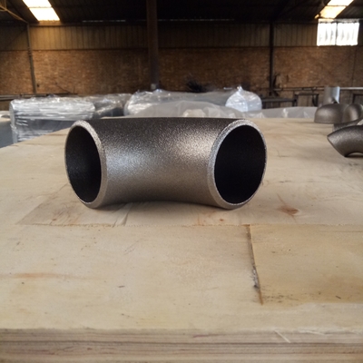 A234 Wpl6 Carbon Steel Weld Pipe Fittings 90 Degree Lr Sch 80