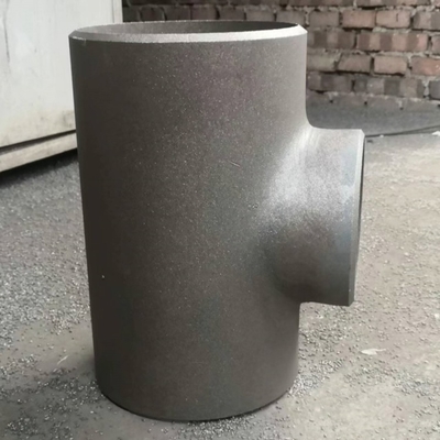 Sand Blasting Din 2615 Carbon Steel Tees Pipe Fitting Asme B16.9