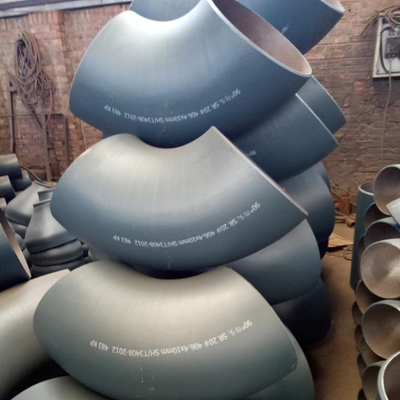 Sch40 Carbon Steel 90 Degree Elbow Asme B16.9 Astm A234 Wpb Pipe Fittings