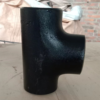 ASME B16.9 Seamless Straight Tee Fitting Pipe Reducing Tee customization