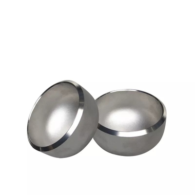 Welding Connection Carbon Steel Pipe Cap Forged Round Shape A335 Wp91
