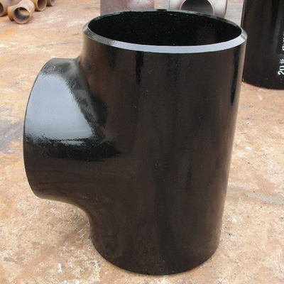 Galvanized Carbon Steel Threaded Tees ASME/ANSI B16.9 Standard With Multiple Surface Treatments