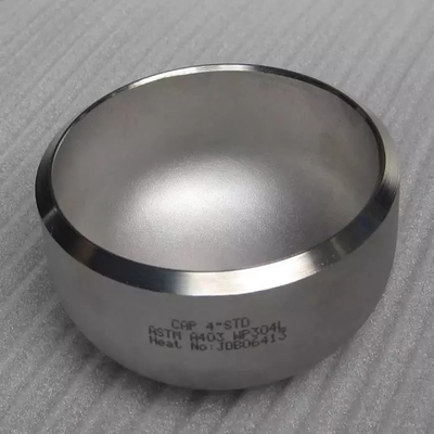 Asme B16.9 Sch40 6 Stainless Steel Pipe Cap Seamless
