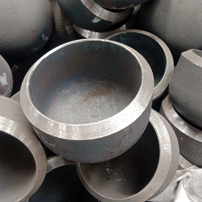 Mild Steel Schedule 40 Carbon Steel Buttweld Caps 6 Inch Pipe Fitting
