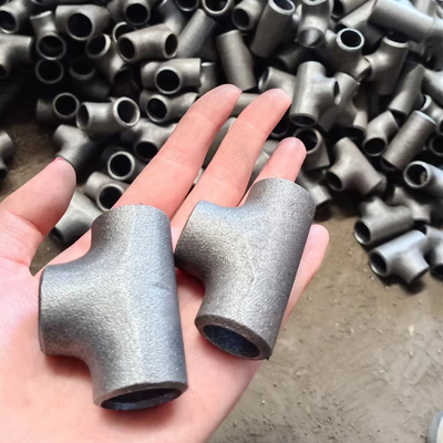 Butt Weld Tee Carbon Steel Pipe Fittings Lr Sch 80 Astm B16.9