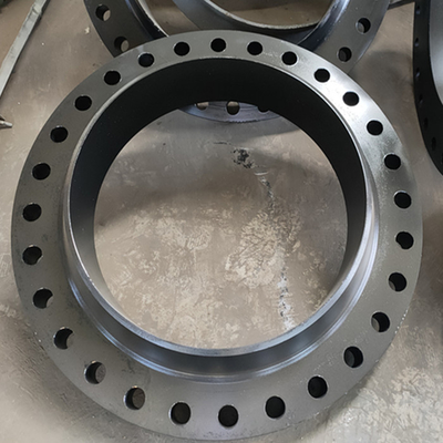 Tempering Q235 Slip On Forged Steel Flange Galvanizing