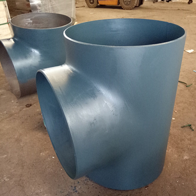 Ansi / Asme B16.9 A234 Wpb Carbon Steel Lateral Tee Buttwelded 45 Degree