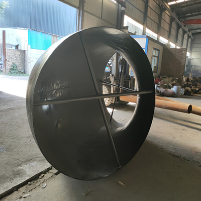 Black Pipeline 90 Degree Mild Steel Elbow Square High Temperature