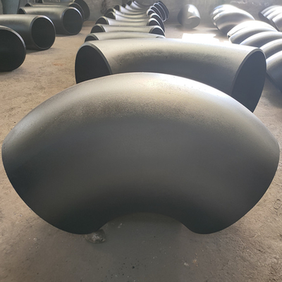 90 Degree Pipe Elbow Sch40 Seamless Dn15-Dn600 Black Pipe Fittings