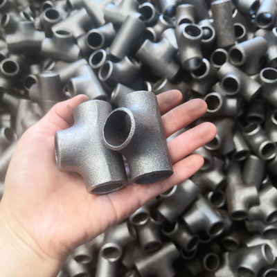Galvanized Carbon Steel Tees Threaded Connection For Pressure SCH40 SCH80 SCH160 Applications