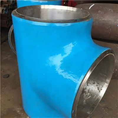 Carbon Steel Equal Diameter Tee Welding Large Diameter Butt Welding Reducing Tee High Pressure Tee