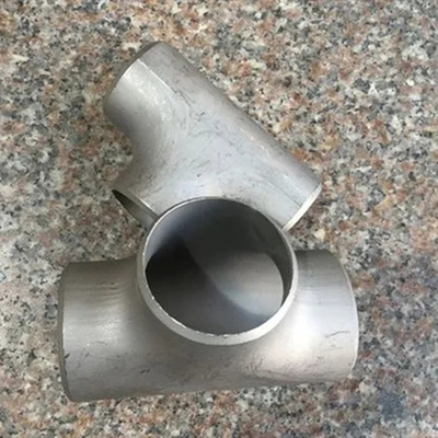 SCH Astm Ansi A182 Stainless Steel Pipe Fittings Bevel End Reducing Tee