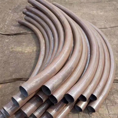 Pipe Fitting Sand Blasting Long Radius Bend Steel Butt Welding Elbow 72"