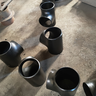 Asme B16.5 Carbon Steel Pipe Tee Butt Weld Reducing A234 Wpb Seamless
