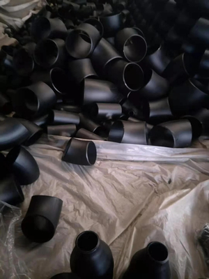 45 Degree Carbon Steel Pipe Bend 5d Black A234 Wpb Asme B16.9 Pipe Elbow Fittings