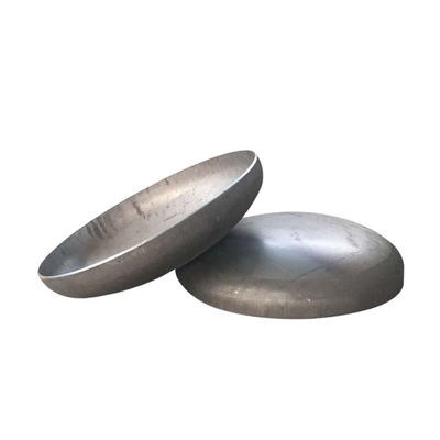 Astm A234 Wpb Carbon Steel Pipe Cap Sch40 Round Welded For Pipeline