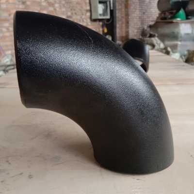 Dn15 Buttwelded 90 Degree Lr Elbow Seamless A234 WPB Sch 40 Hot Pushing