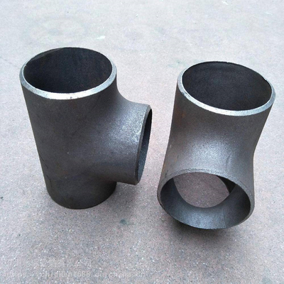 ASME / ANSI B16.9 Carbon Steel Tees Wooden Cases / Pallets Packaging T/T L/C Payment