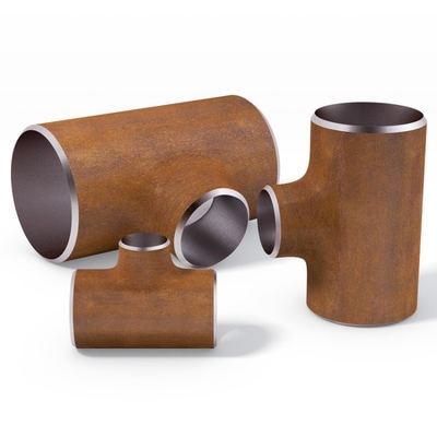 DIN2615 Straight Tee Fittings Carbon Steel Reducing Tee 1Inch