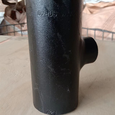 BV DN15-DN1200 Carbon Steel Equal Tee Pipe Fitting Butt Weld 90 Degree Elbow