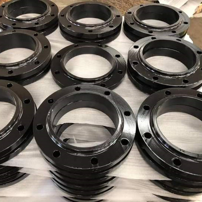 Carbon Steel Black Varnish Pipe Fittings 1/2"-72" For Industrial Use