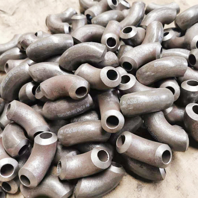 DIN ANSI Standard A234 WPB Black Butt Weld Pipe Fitting Forged Flange And Socket Welded