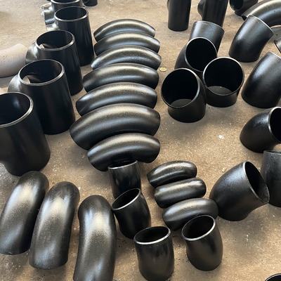 Carbon Steel Butt Welded Elbow Astm B16.9 A234 Wpb Black Pipe Fitting