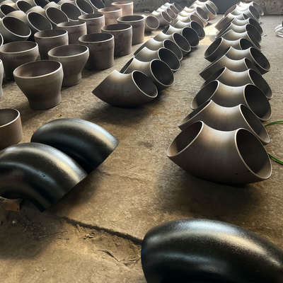 Customized Thickness Mild Steel 90 Degree Elbow In Pipeline System