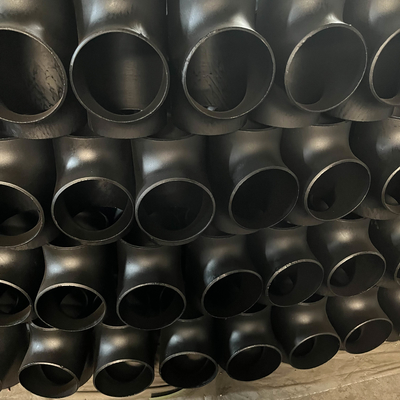 API Manufactured Carbon Steel Tee with Threaded Connection Available