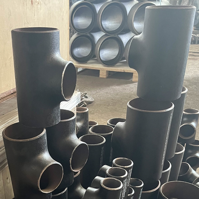 Socket Weld Connection Wpb Mild Steel Pipe Fittings Black Color Versatile Industrial Solution