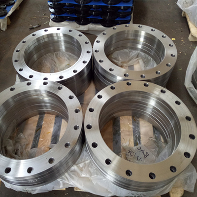 Carbon Steel Flanges Various Pressure Ratings Normalized / Coated For Extended Durability ISO Certified