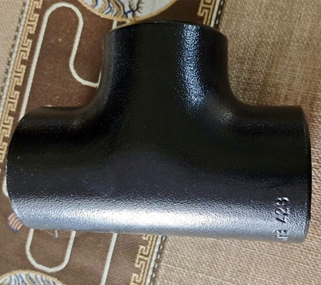 LR SCH160 Carbon Steel Buttweld Fittings JIS Equal Tee Fitting 2"