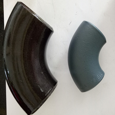 SR Pipe Weld Elbows , DIN2506 ST37-2 Sch 80 90 Degree Elbow