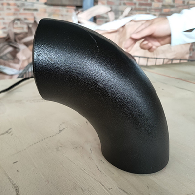LR SR St37.0 Seamless Buttweld Fittings Carbon Steel ASTM Sch40 90 Degree Pipe Elbow