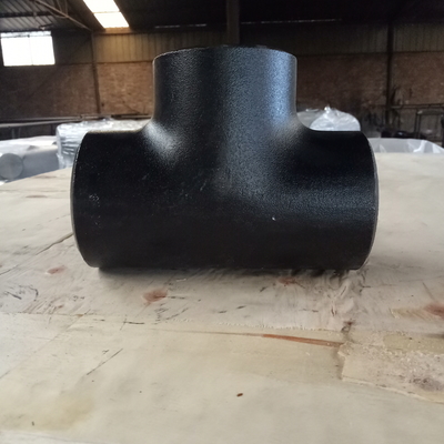 ASME B16.5 Carbon Steel Pipe Tee / Butt Weld Reducing Tee A234 WPB Seamless