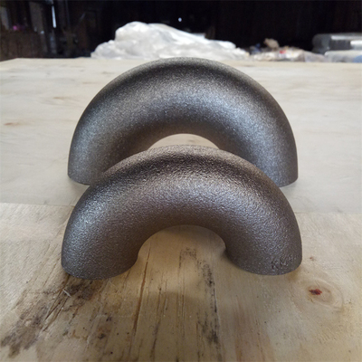 LR Butt Weld 180 Degree Pipe Fittings Sch 80 Elbow Seamless A234 WPB ASTM Sch80