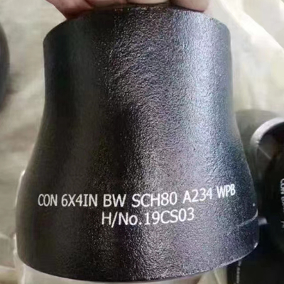 Buttweld Carbon Steel Reducer , B16.9 Sch 40 Seamless Concentric Reducer