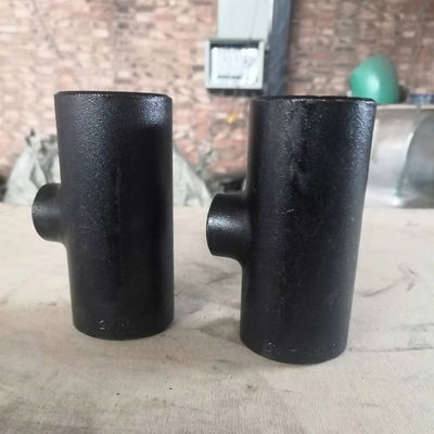 A234 Carbon Steel Tees ANSI B16.9 WPB Butt Weld Equal Tee Q235 / P245G