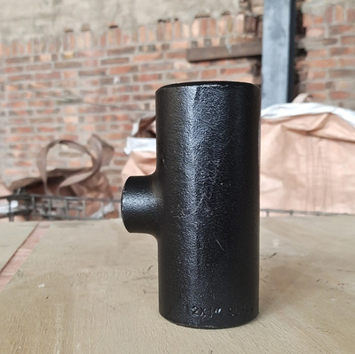 Reducing Tee Butt Welding Pipe Fittings ASME Sch 40 WPB Equal