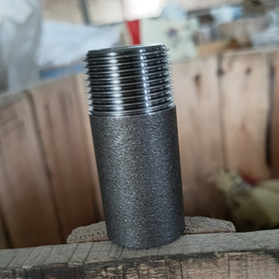 NPT Schedule 80 Socket Welded Pipe Fittings ASME Half Inch Pipe Nipple