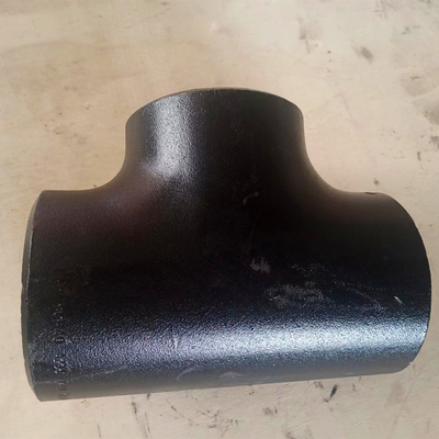 ASTM Butt Welding Carbon Steel Pipe Fittings Black Sch80 Tee