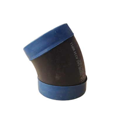 P91 Alloy Steel Pipe Fittings ASME Sch 40 Long Radius 45 Degree Elbow