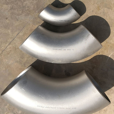 316 Seamless Sch 40 Stainless Steel Pipe Fittings Elbow 304 316L