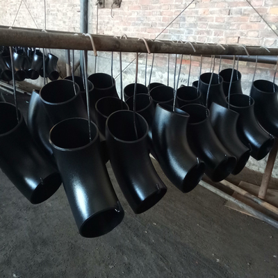 Round Carbon Steel Elbow Compliant with ANSI Standard and Customizable