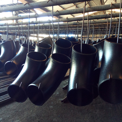 Round Carbon Steel Elbow Compliant with ANSI Standard and Customizable