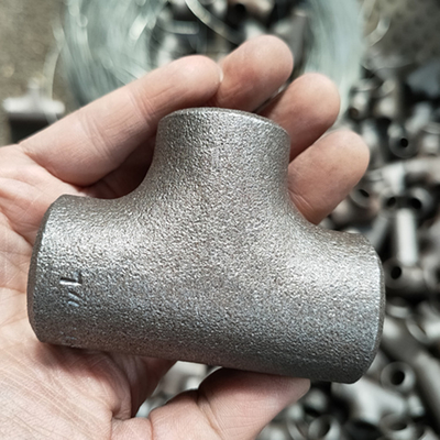Asme Sch40 Carbon Steel Tees 45 Degree Lateral Ansl Hot Pushing