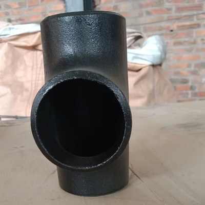 ASME B16.9 Seamless Straight Tee Fitting Pipe Reducing Tee customization
